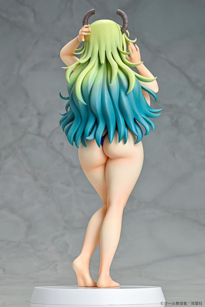 Rear angle highlighting the craftsmanship of Lucoa’s figure.