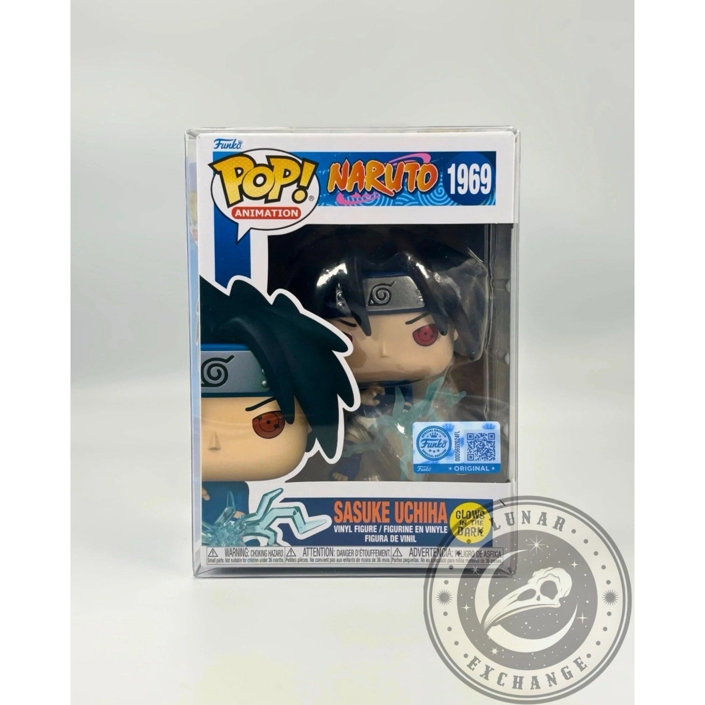Funko Pop! Naruto Sasuke Uchiha Glow Exclusive #1969 Vinyl Figure