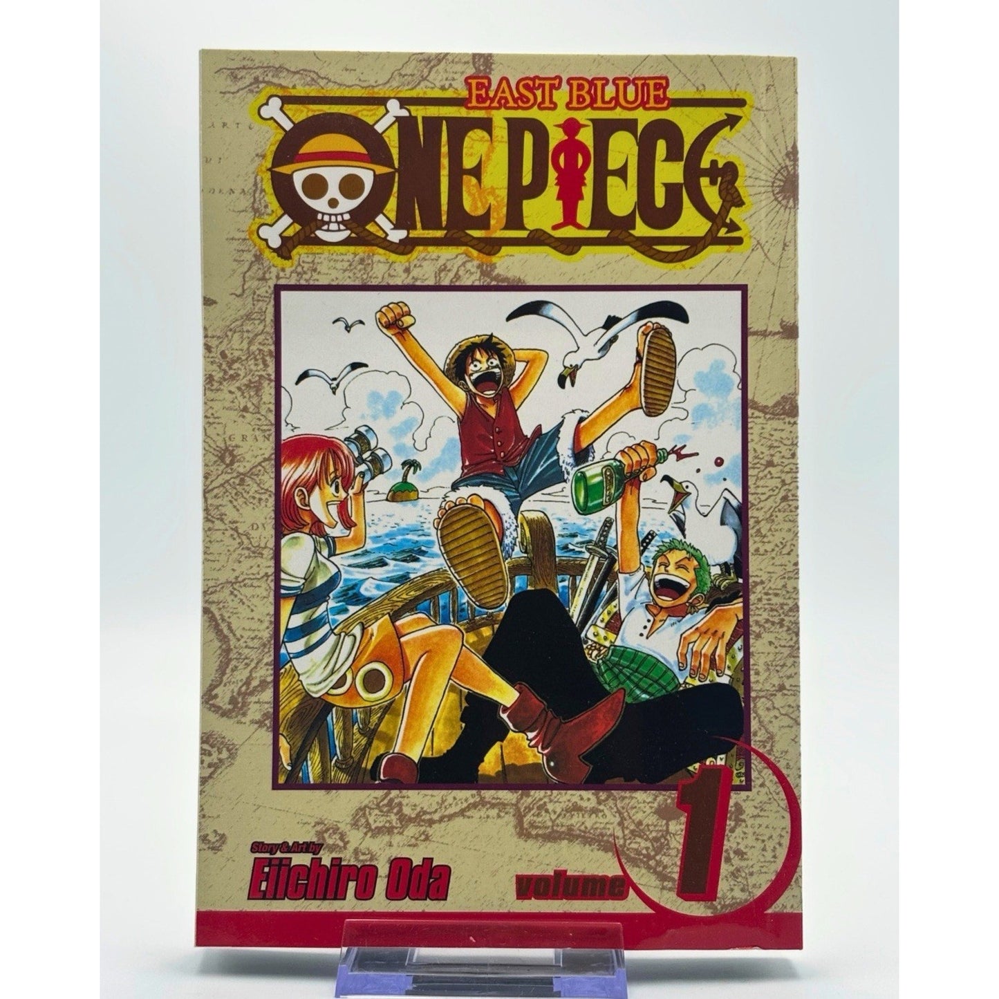 One Piece Vol. 1 Romance Dawn Manga – Eiichiro Oda | VIZ Media Shonen Jump
