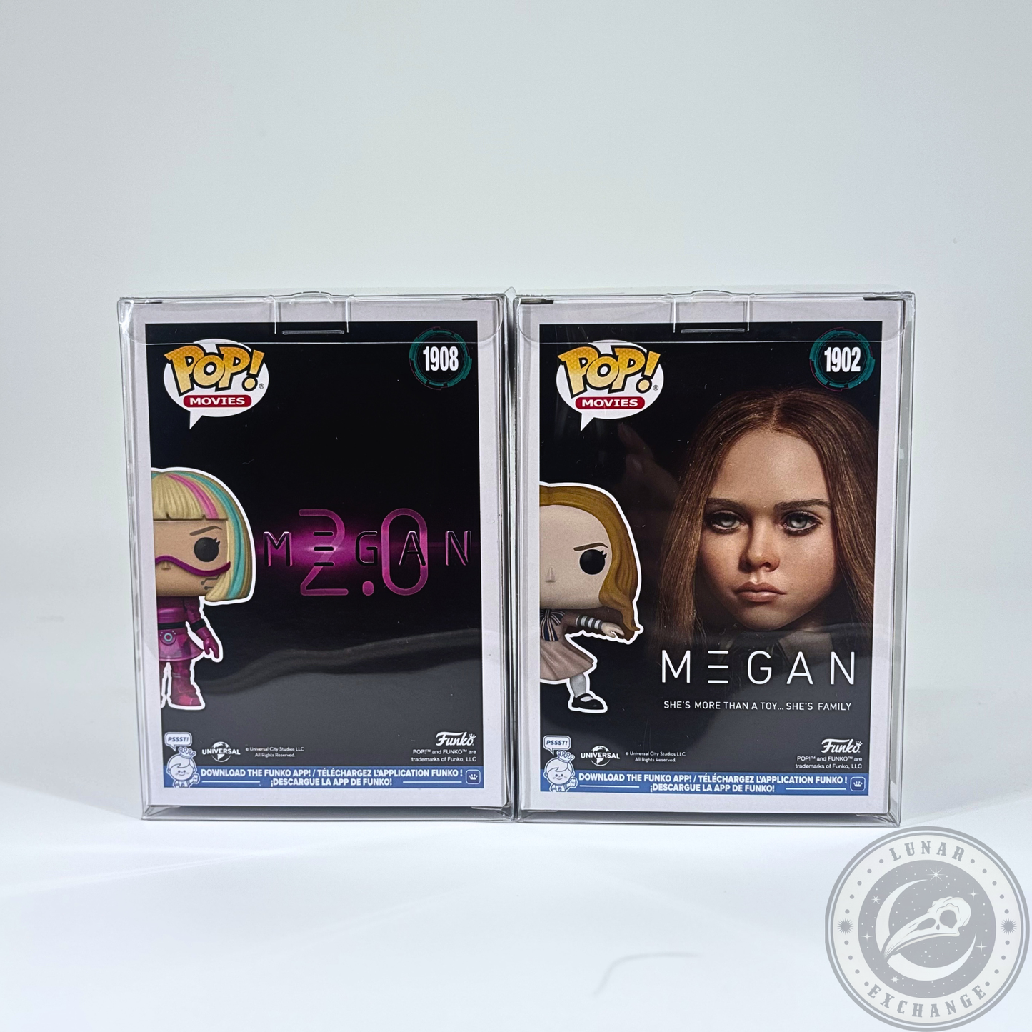 Funko Pop! Movies M3GAN Bundle – M3GAN #1902 & M3GAN 2.0 #1908