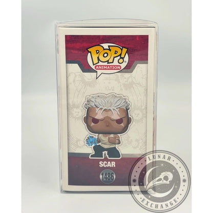 Funko Pop Scar #1486 FMA Brotherhood -Entertainment Earth Exclusive w/ Protector