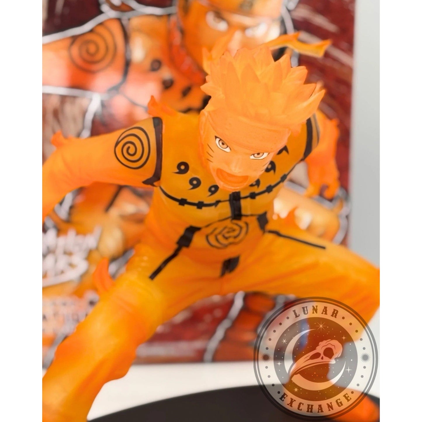 Naruto Shippuden Naruto Uzumaki Nine-Tails Chakra Mode Vibration Stars Figure