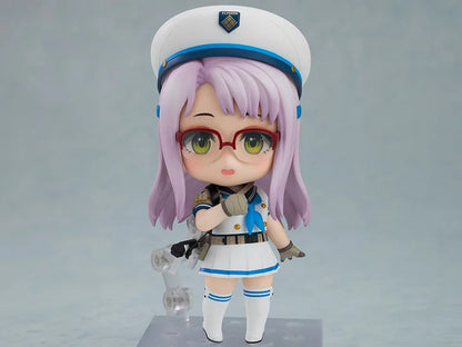 Neon Nendoroid front view with neutral faceplate