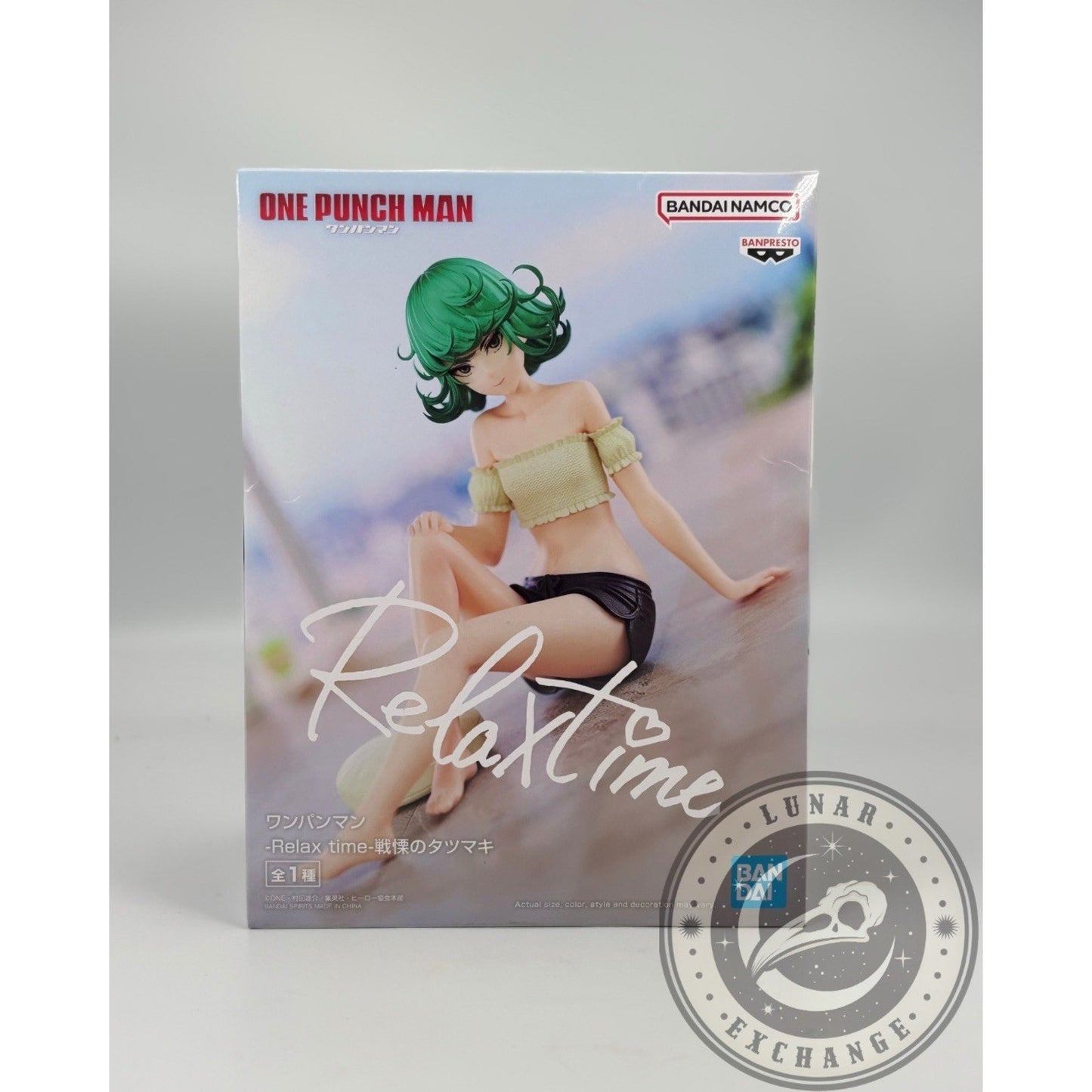 One Punch Man Tatsumaki Relax Time Figure – Banpresto Bandai Namco