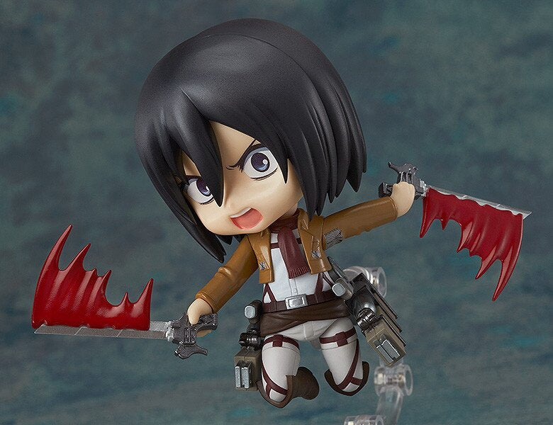Dynamic downward strike using blood effect blade