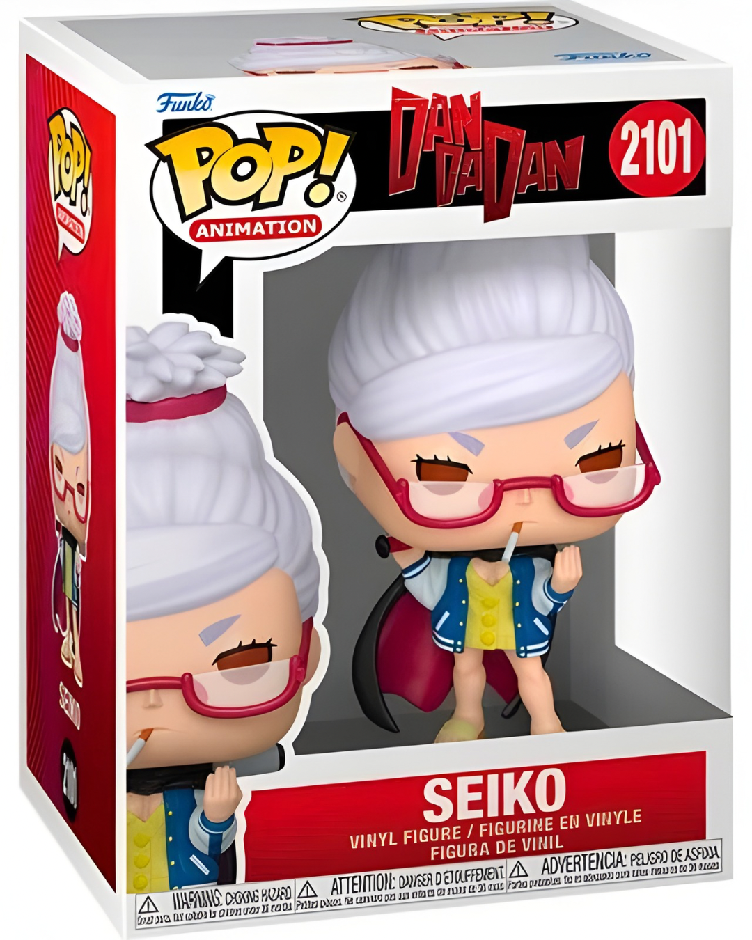 Funko POP! Animation Dandadan Seiko #2101 – Vinyl Figure + Protector (New)