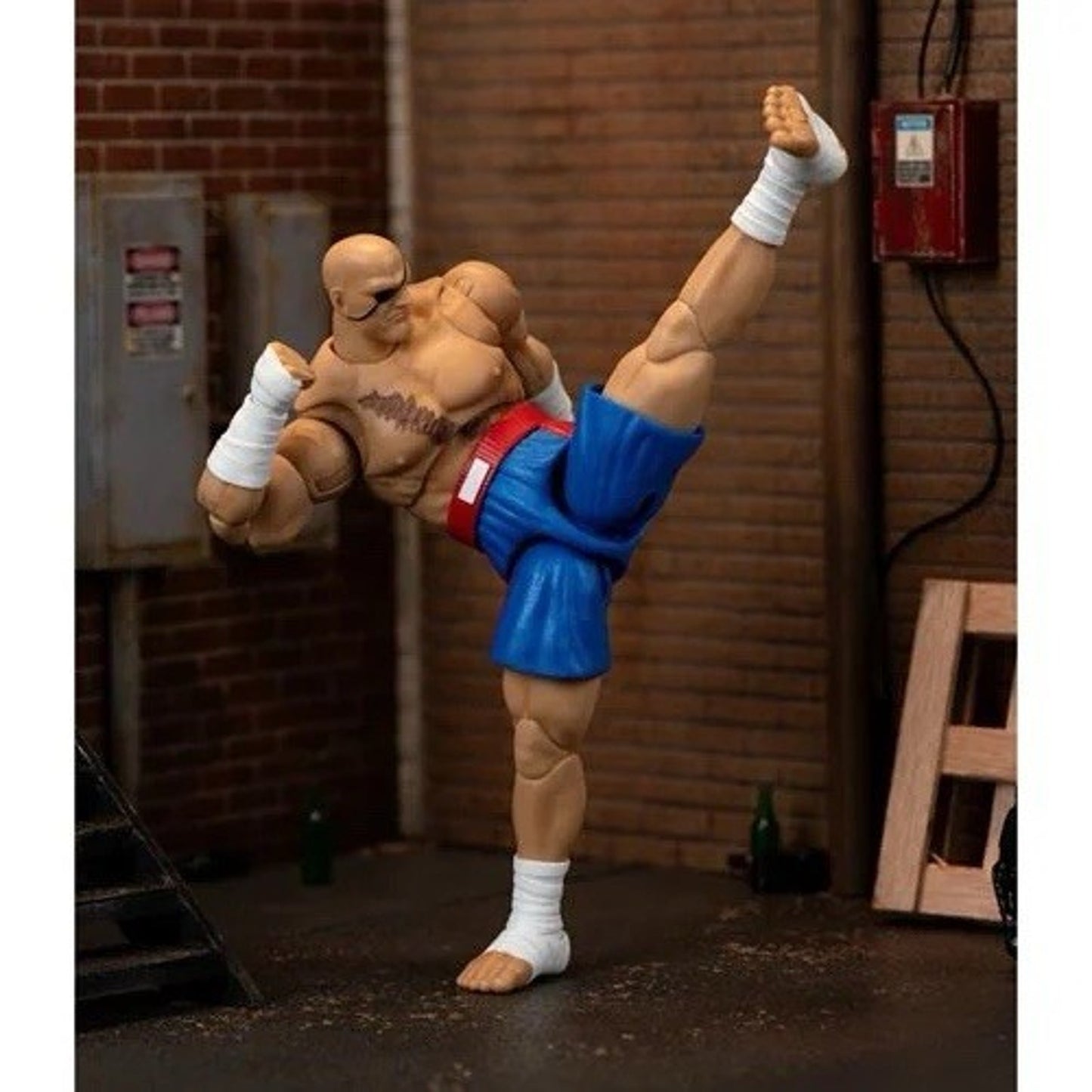 Ultra Street Fighter II Sagat 6″ Deluxe Action Figure – Jada Toys