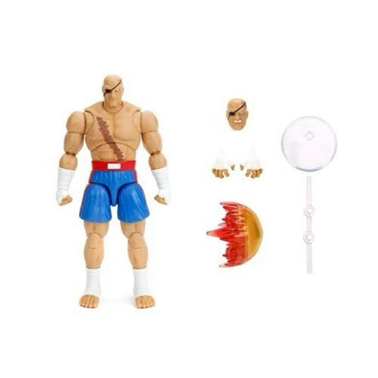 Ultra Street Fighter II Sagat 6″ Deluxe Action Figure – Jada Toys