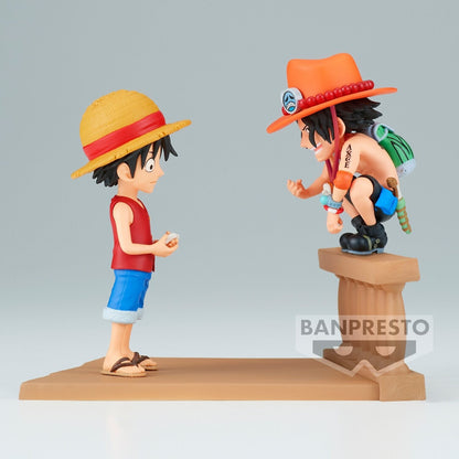One Piece Log Stories Luffy & Ace World Collectable Figure Set – Banpresto