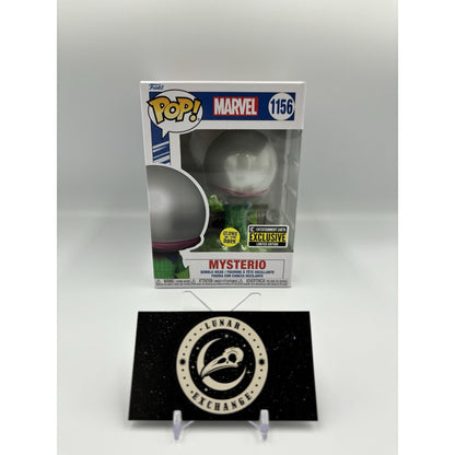Marvel Mysterio 616 Glow-in-the-Dark Funko Pop! #1156 EE Exclusive + Protector
