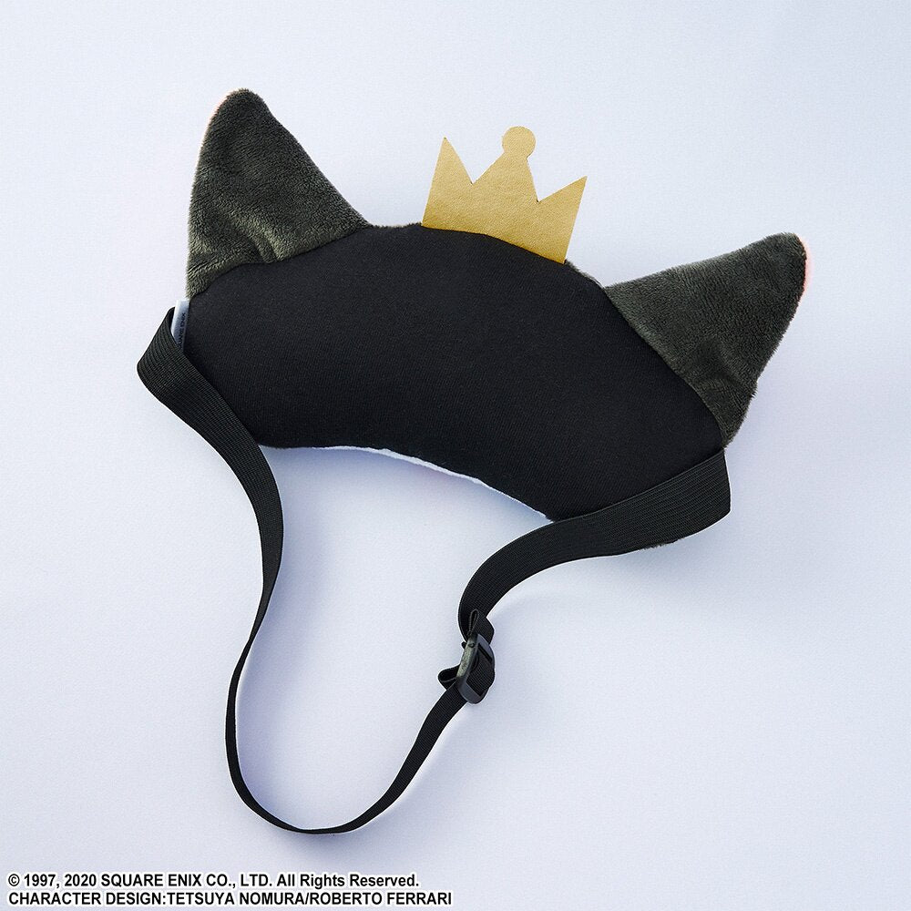Rear view displaying the soft fabric and strap mechanism.