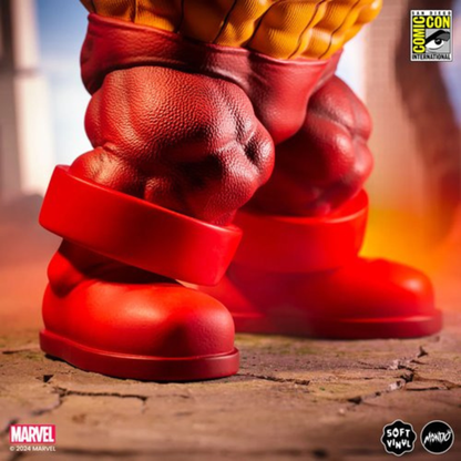 Marvel X-Men Colossus Juggernaut SDCC 2024 Soft Vinyl Figure by Mondo