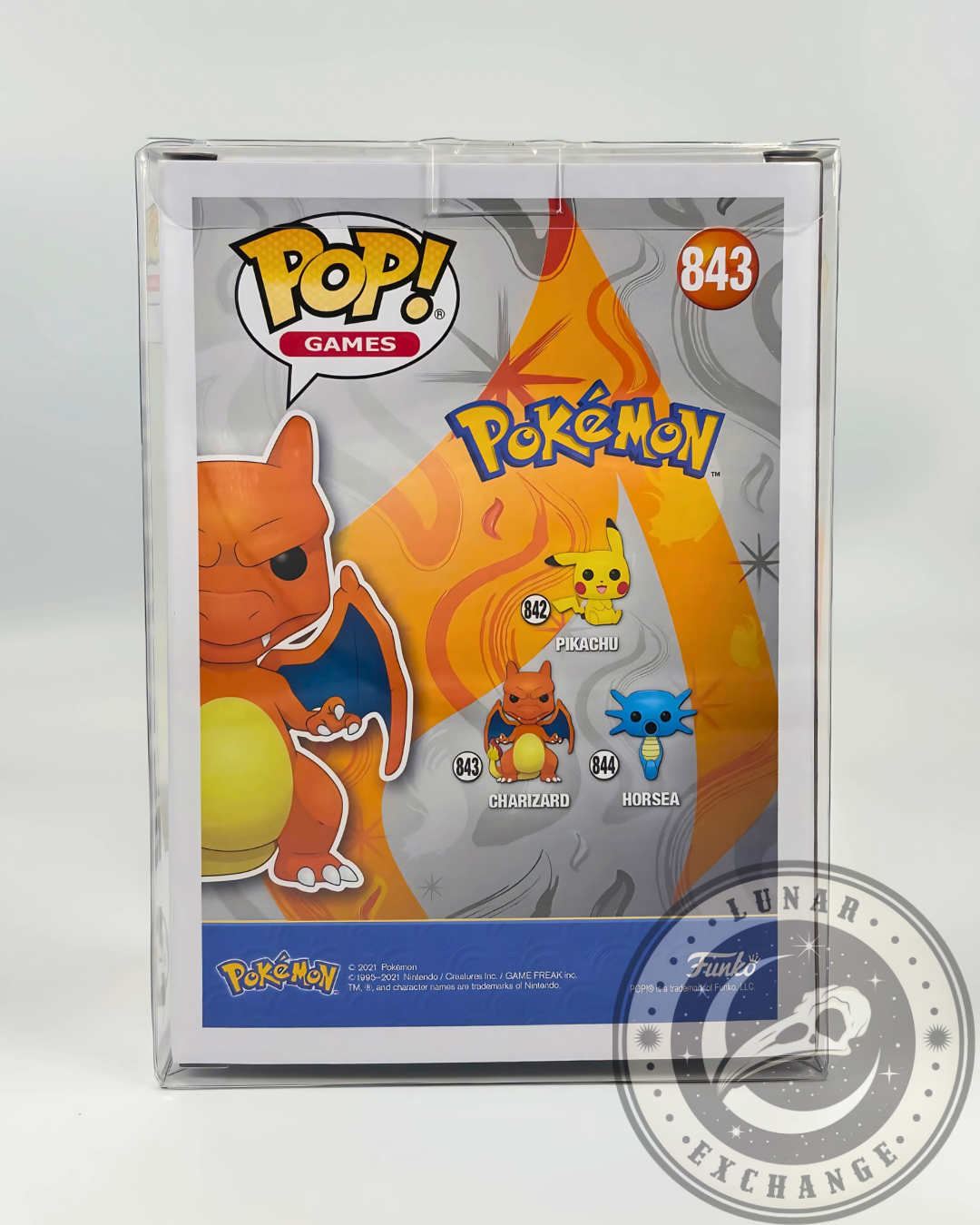 Pokémon Charizard Funko Pop! Vinyl Figure #843 – Official Collectible w/ Protector