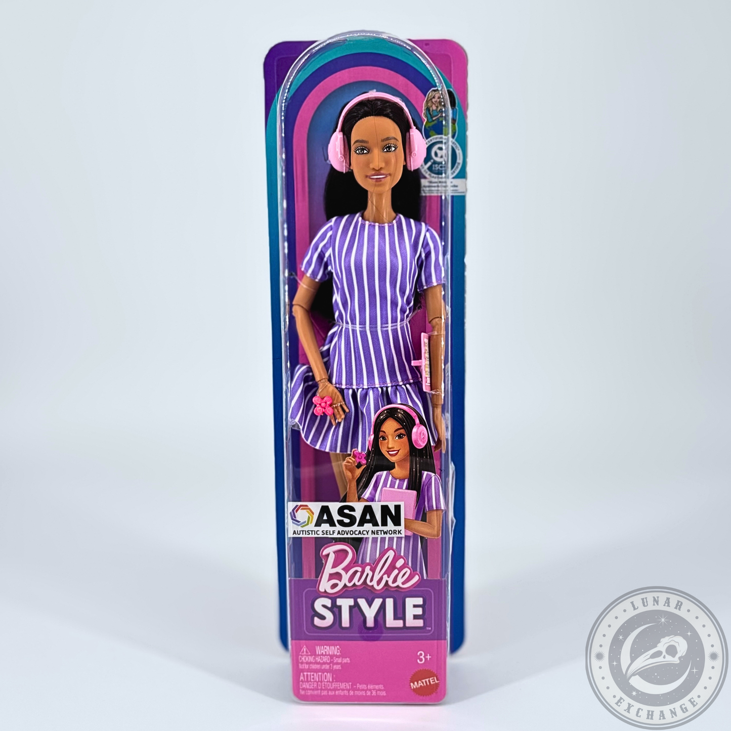 Barbie Style Doll #245 ASAN Autism Self Advocacy Network Fashion Doll Mattel