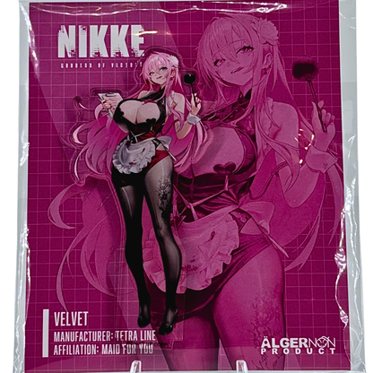 NIKKE Goddess of Victory Velvet Acrylic Stand Algernon Product Japan Official