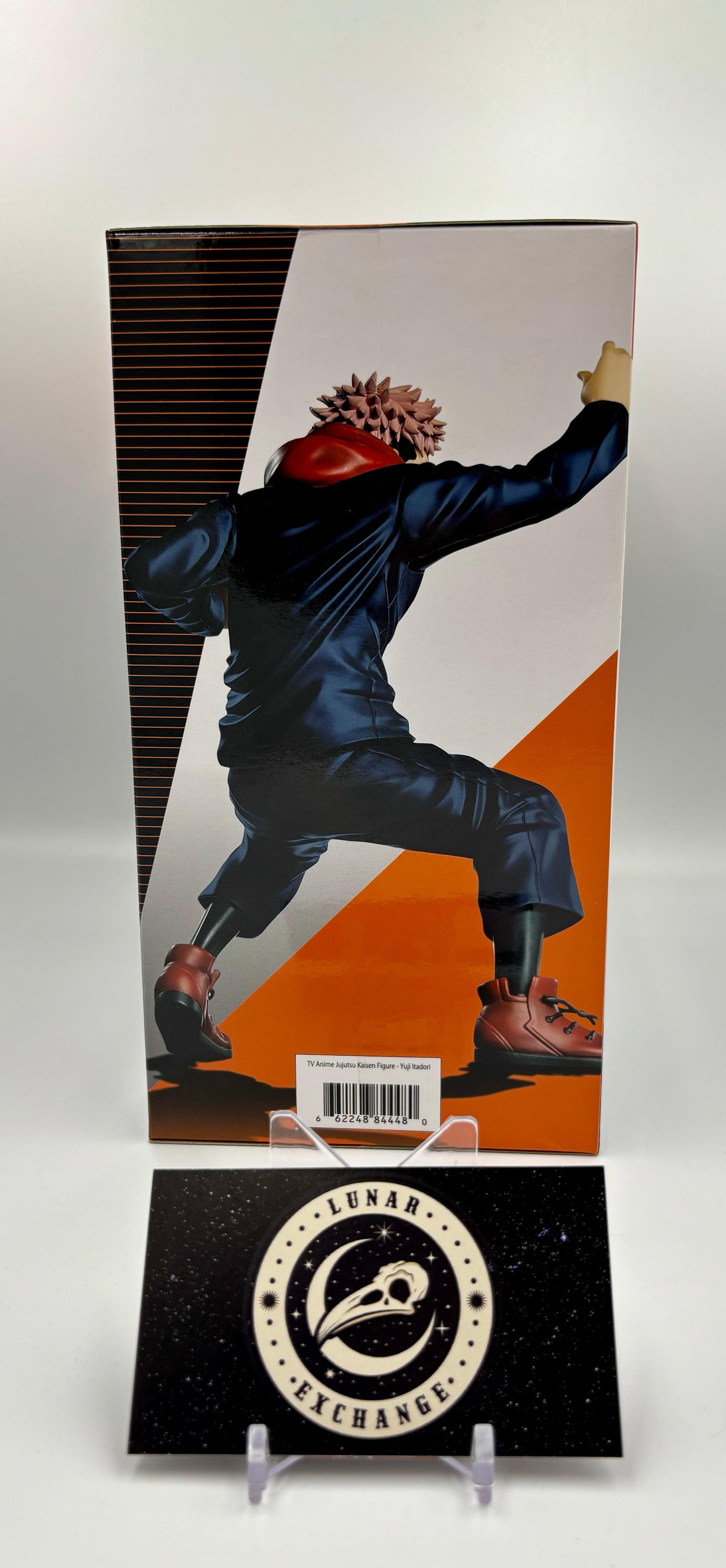 Packaging of the Yuji Itadori Non-Scale Figure by Taito.