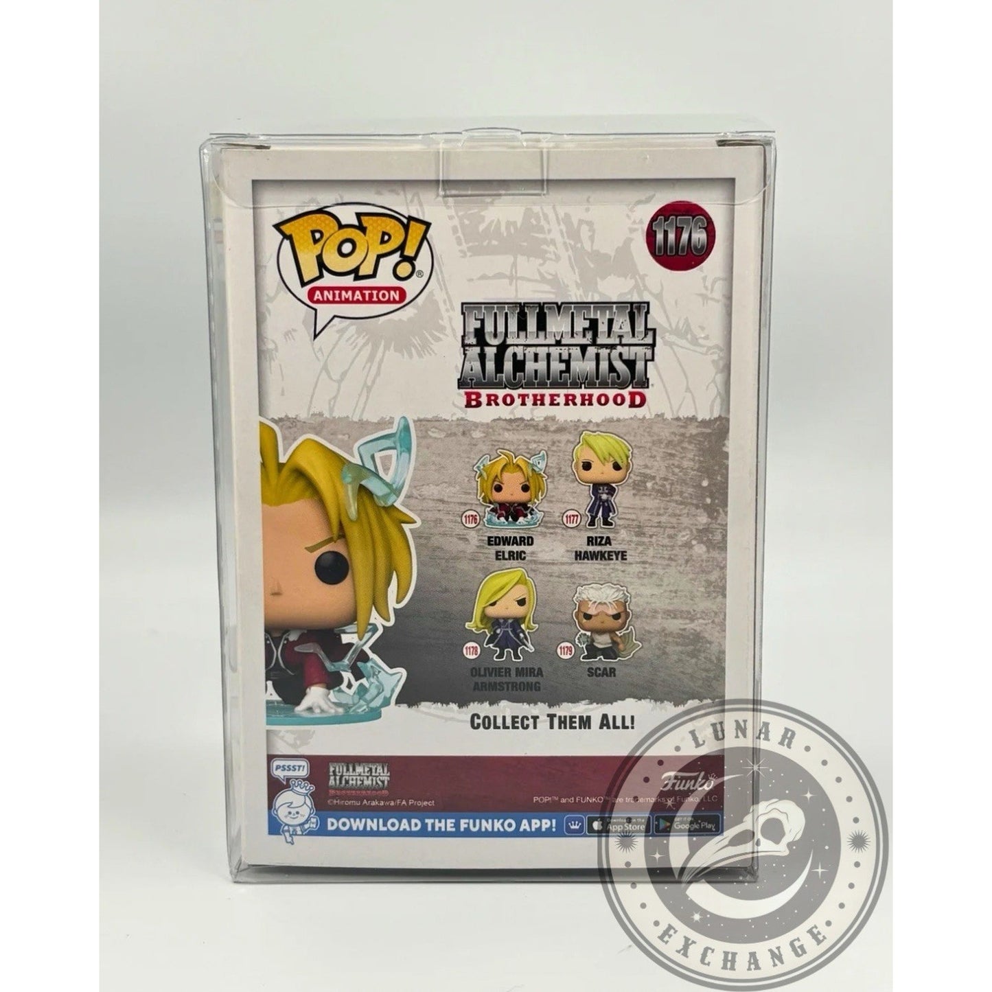 Funko Pop Edward Elric #1176 FMA Brotherhood Vinyl Figure w/ Protector – New