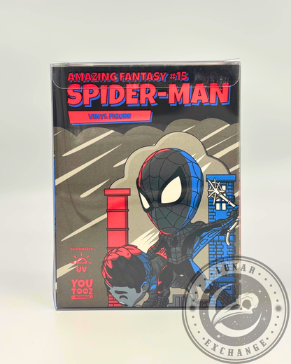 Marvel Comics Collection Spider-Man: Amazing Fantasy #15 Illuminated Vinyl Figure – SDCC 2024 Previews Exclusive (with Protector)