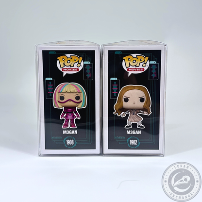Funko Pop! Movies M3GAN Bundle – M3GAN #1902 & M3GAN 2.0 #1908