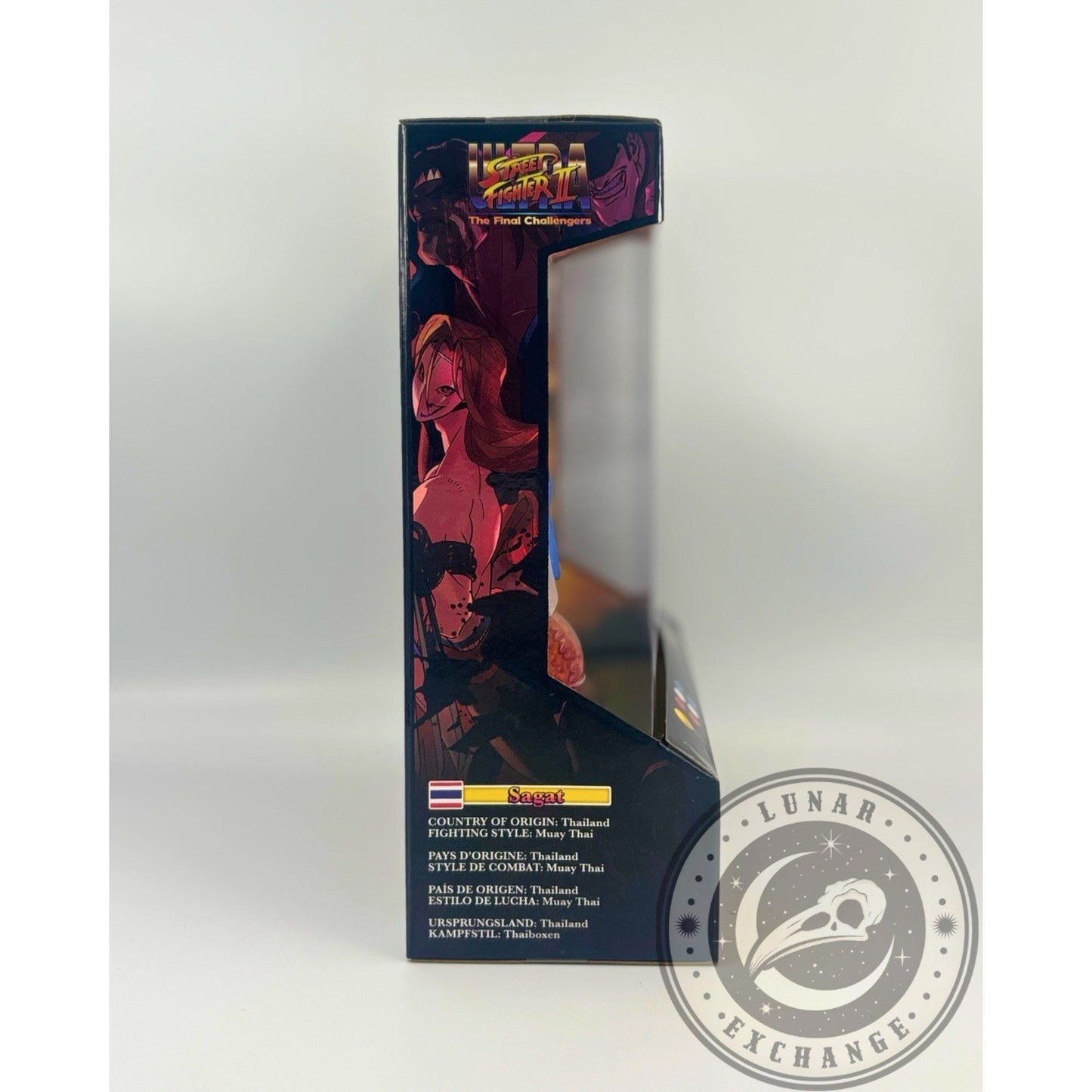 Ultra Street Fighter II Sagat 6″ Deluxe Action Figure – Jada Toys