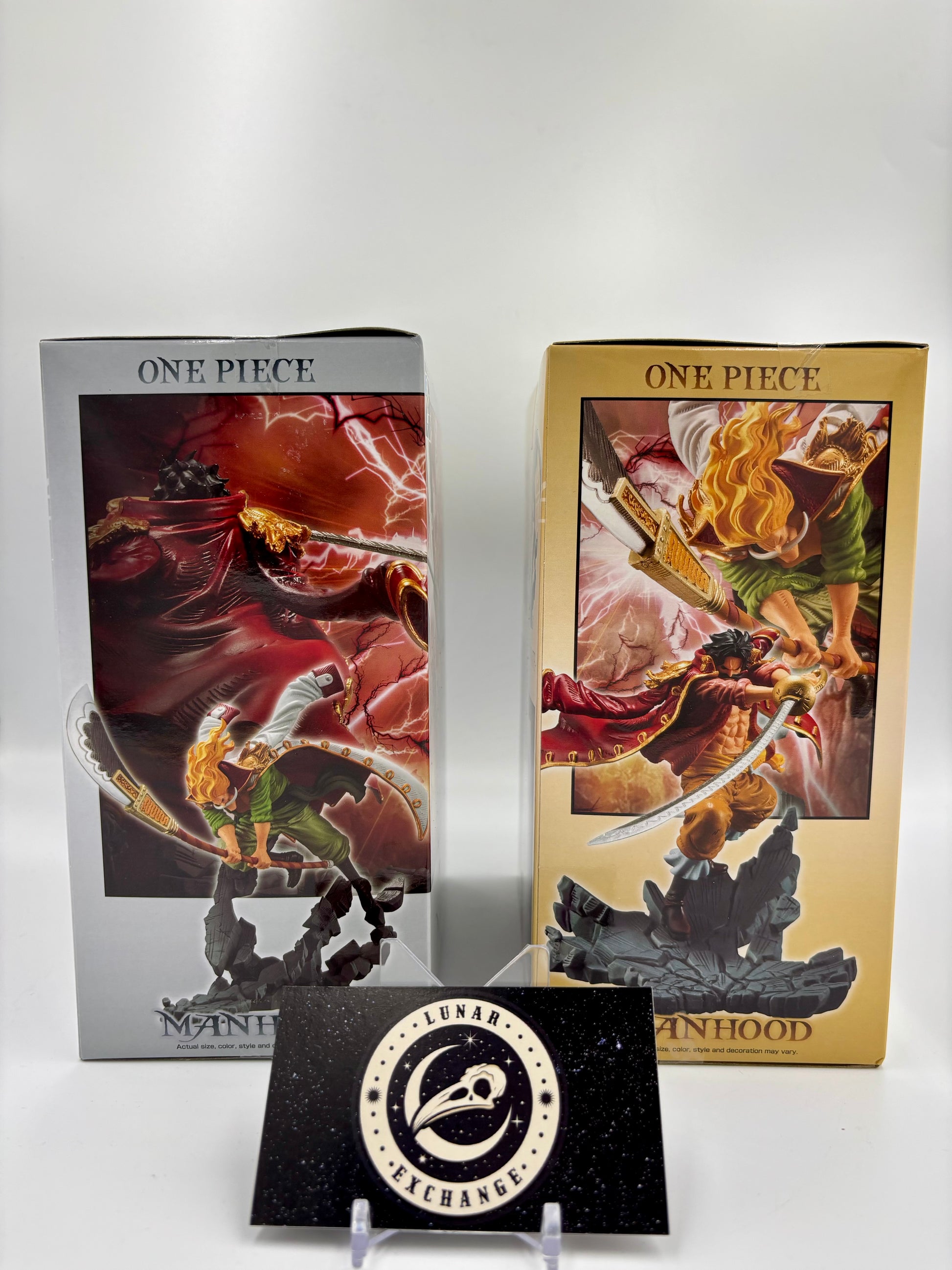 Full packaging for Banpresto One Piece Manhood 2-figure set