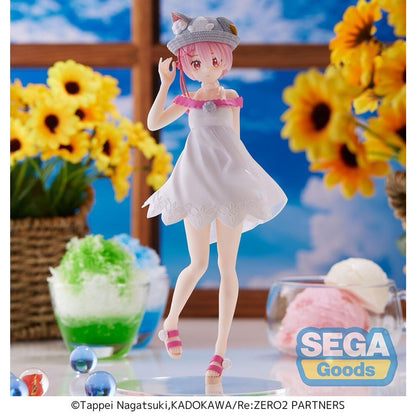 SEGA Luminasta Re:Zero Ram Nyatsu Day Ver. Figure – 7.5″ PVC Statue