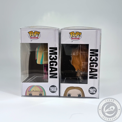Funko Pop! Movies M3GAN Bundle – M3GAN #1902 & M3GAN 2.0 #1908