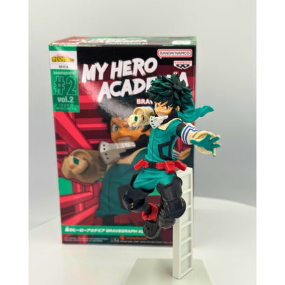 My Hero Academia Izuku Midoriya Bravegraph #2 Vol. 2 Figure – Banpresto