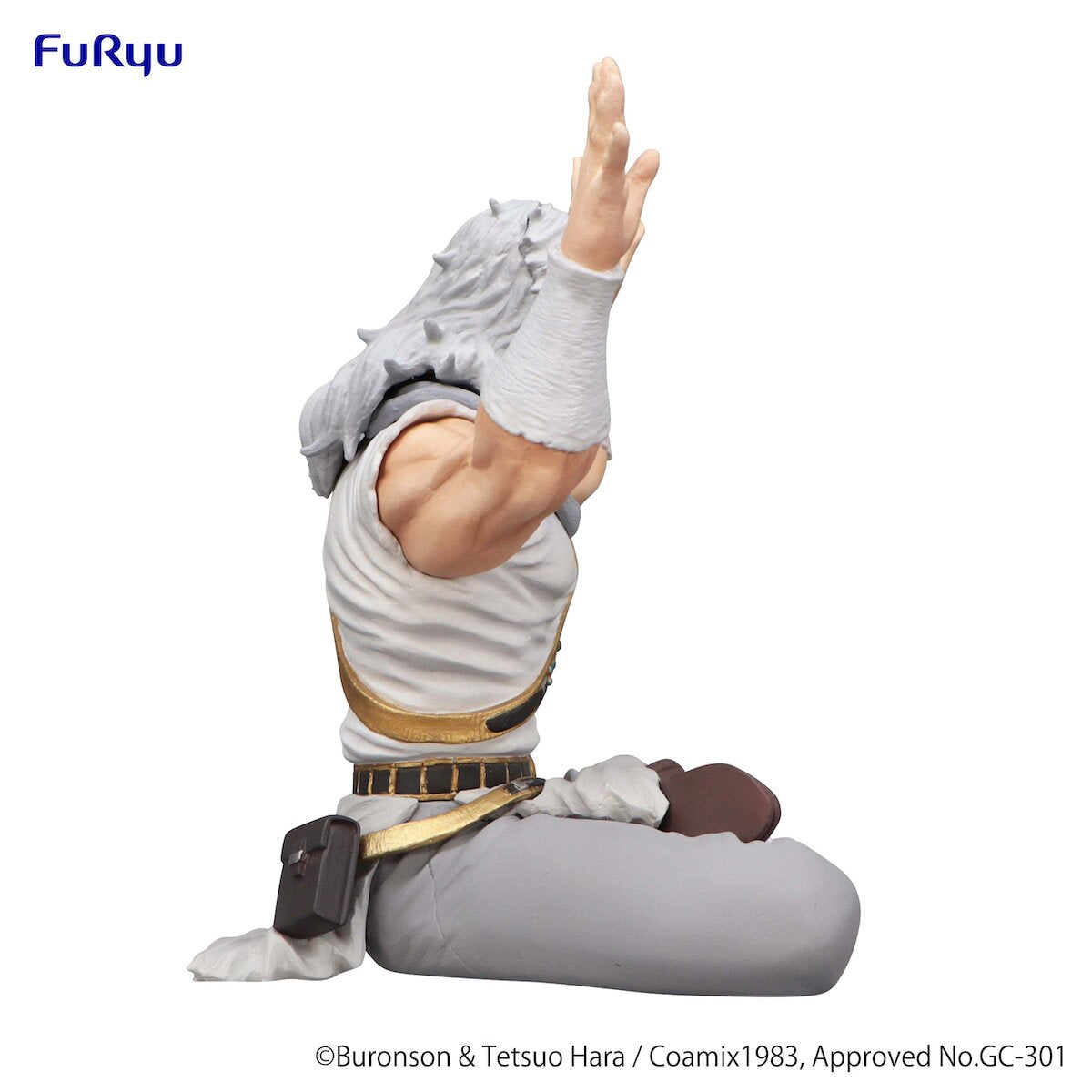 Side profile showcasing Toki's seated pose and detailed attire.