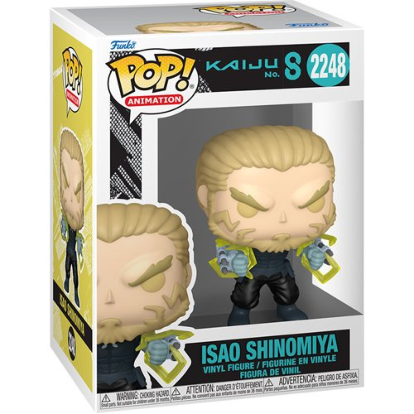 Kaiju No. 8 Isao Shinomiya Funko Pop! Animation #2248 Vinyl Figure