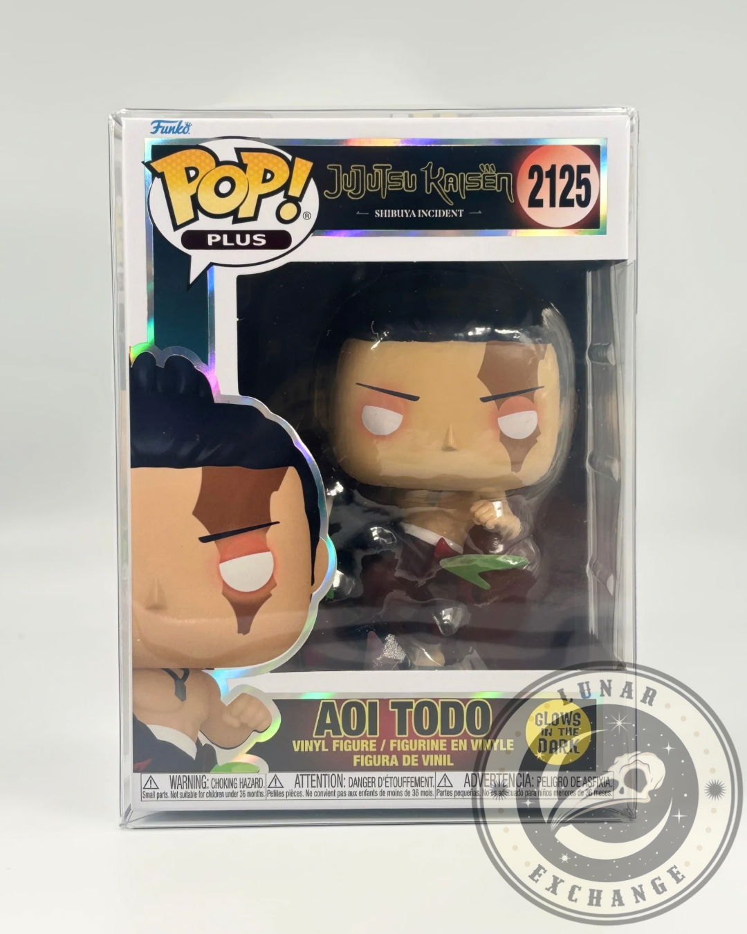 Funko POP! Plus Jujutsu Kaisen Aoi Todo #2125 (Glow-in-the-Dark) – Vinyl Figure + Protector