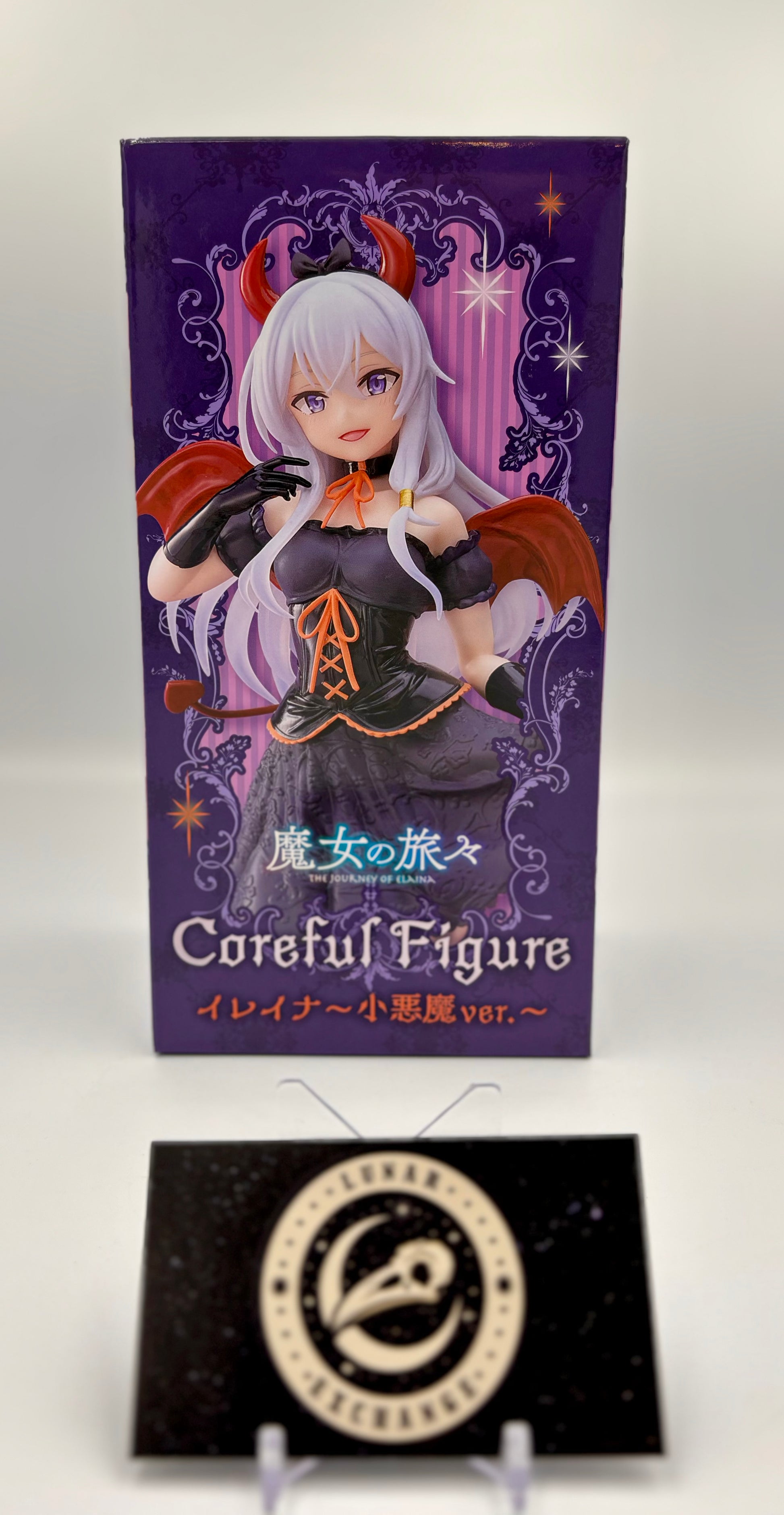 Packaging of the Coreful Figure Elaina: Sweet Devil Ver. by Taito.