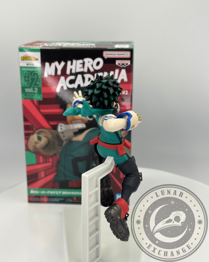My Hero Academia – Bravegraph #2 Vol. 2 Izuku Midoriya Figure – Banpresto