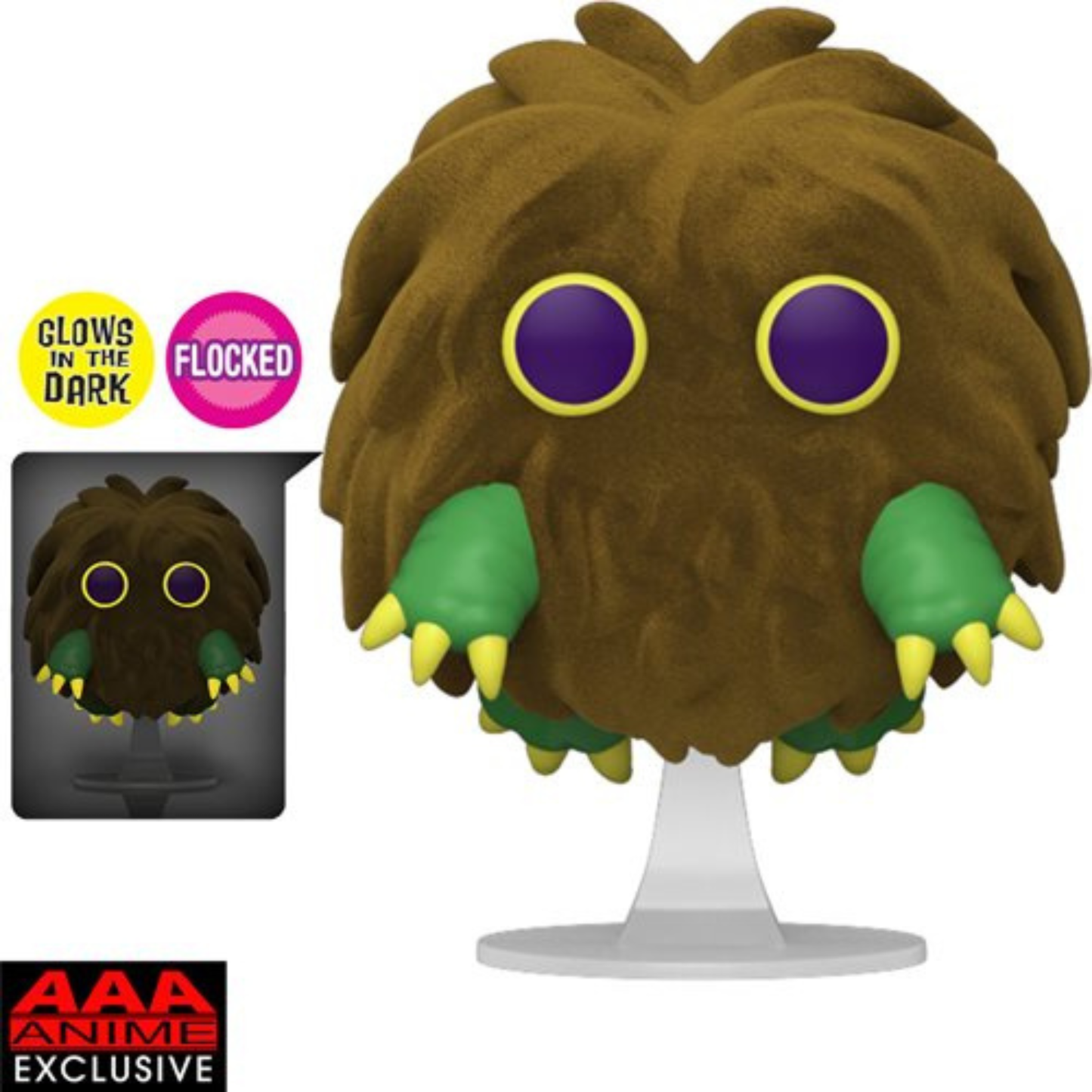 Funko Pop! Animation Kuriboh #1455 AAA Anime Exclusive Flocked Glow