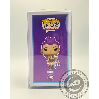 Funko Pop! Animation KPop Demon Hunters Rumi #2257 Vinyl Figure w/ Protector