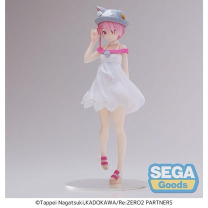 SEGA Luminasta Re:Zero Ram Nyatsu Day Ver. Figure – 7.5″ PVC Statue
