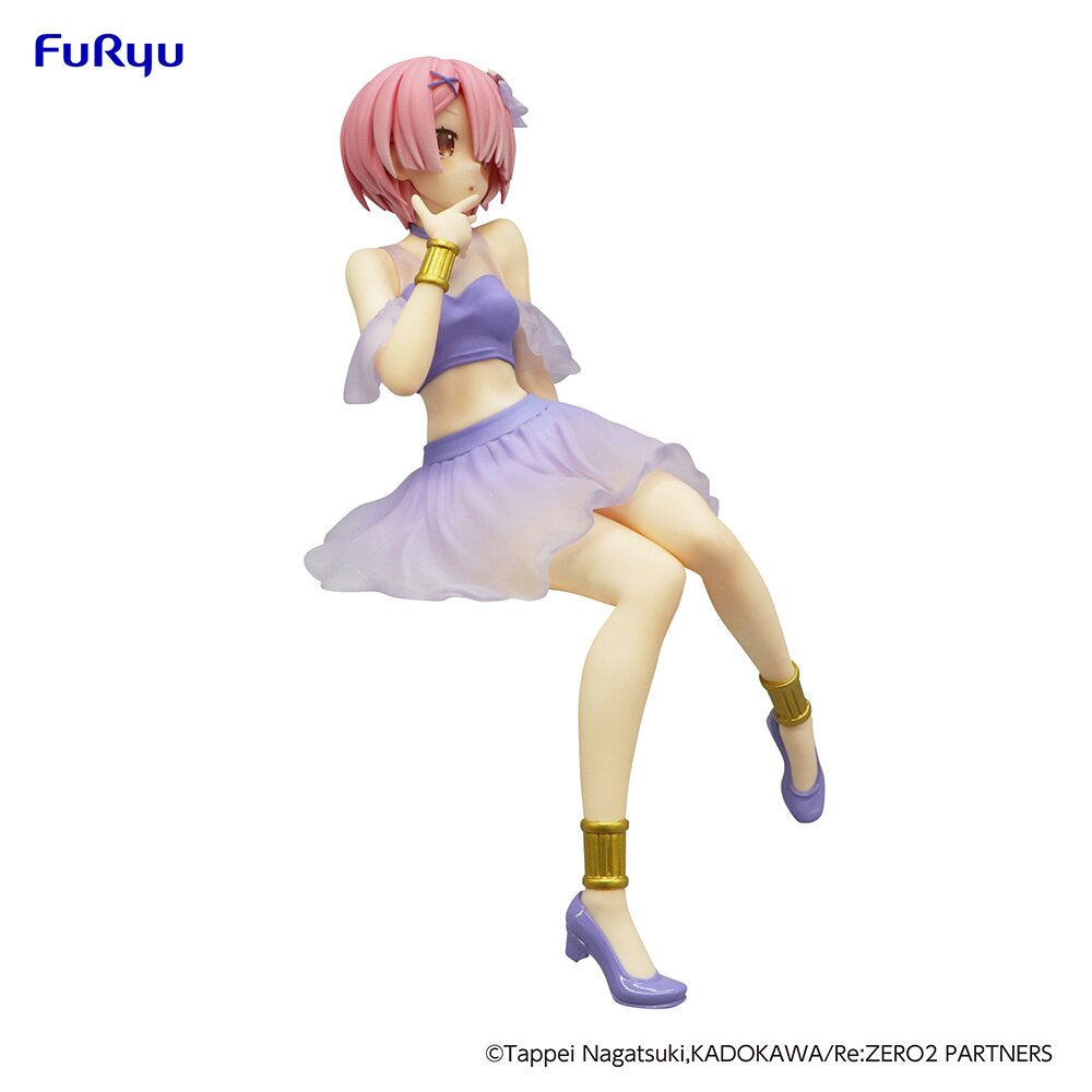 Front view of Ram: Twinkle Party Ver. Noodle Stopper Figure by FuRyu.