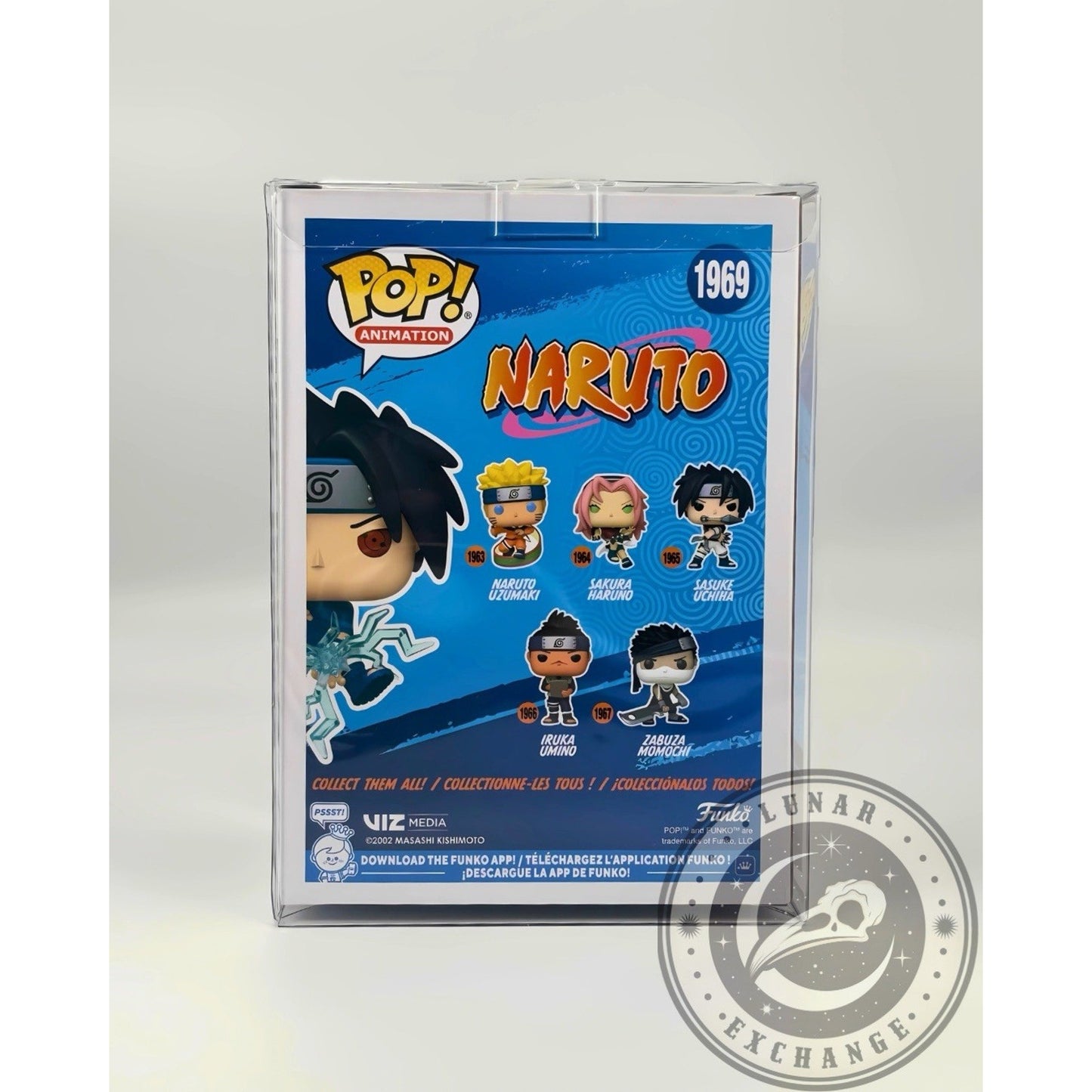 Funko Pop! Naruto Sasuke Uchiha Glow Exclusive #1969 Vinyl Figure