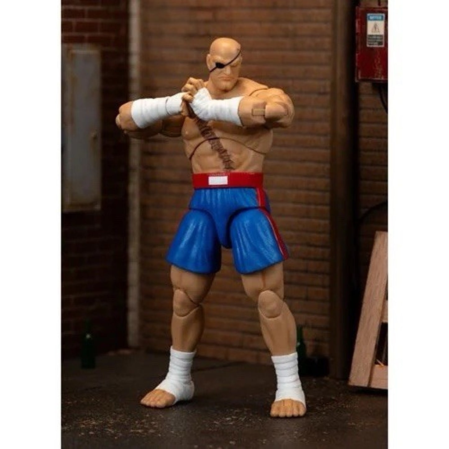 Ultra Street Fighter II Sagat 6″ Deluxe Action Figure – Jada Toys