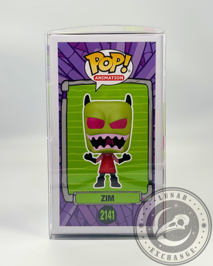 Funko POP! Animation Invader Zim Zim #2141 (Laughing) – Vinyl Figure + Protector (New)