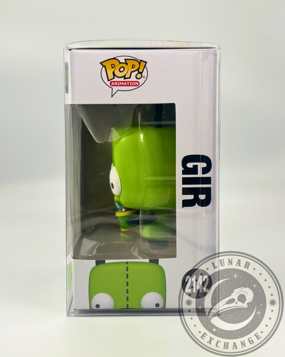 Funko POP! Animation Invader Zim GIR #2142 (Dog Disguise) – Vinyl Figure + Protector (New)