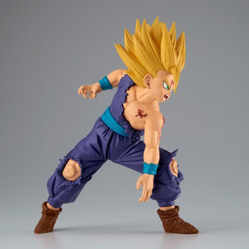 Side profile showcasing Gohan’s dynamic battle stance.