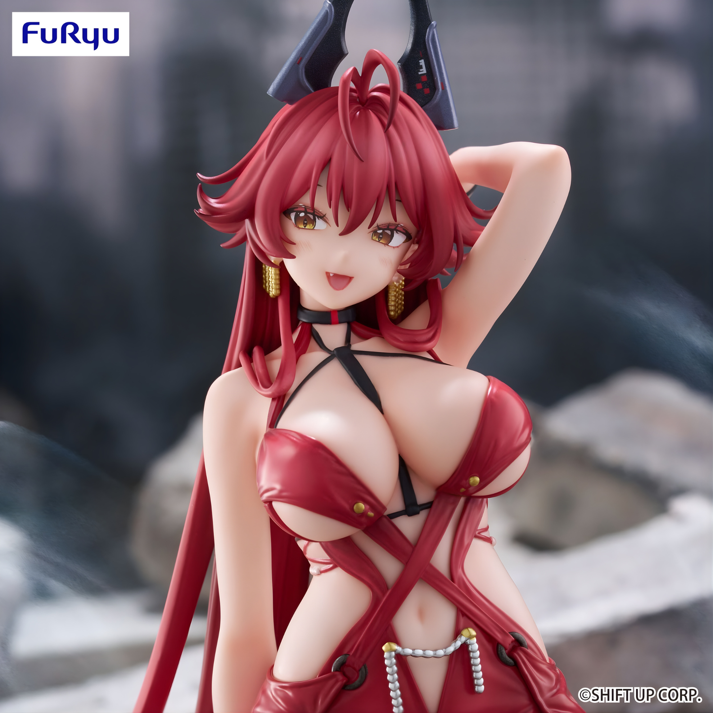 Goddess of Victory: NIKKE Red Hood Nonsense Red Noodle Stopper Figure by FuRyu