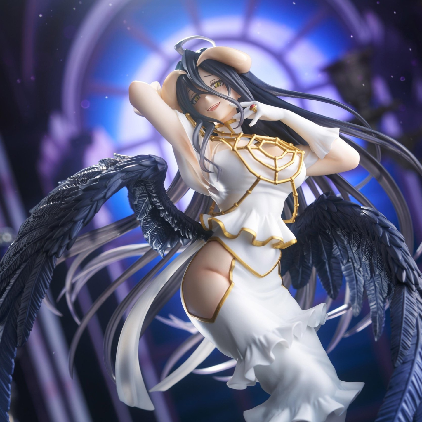 Overlord Albedo Pure White Devil Ver. T-most Figure by Taito