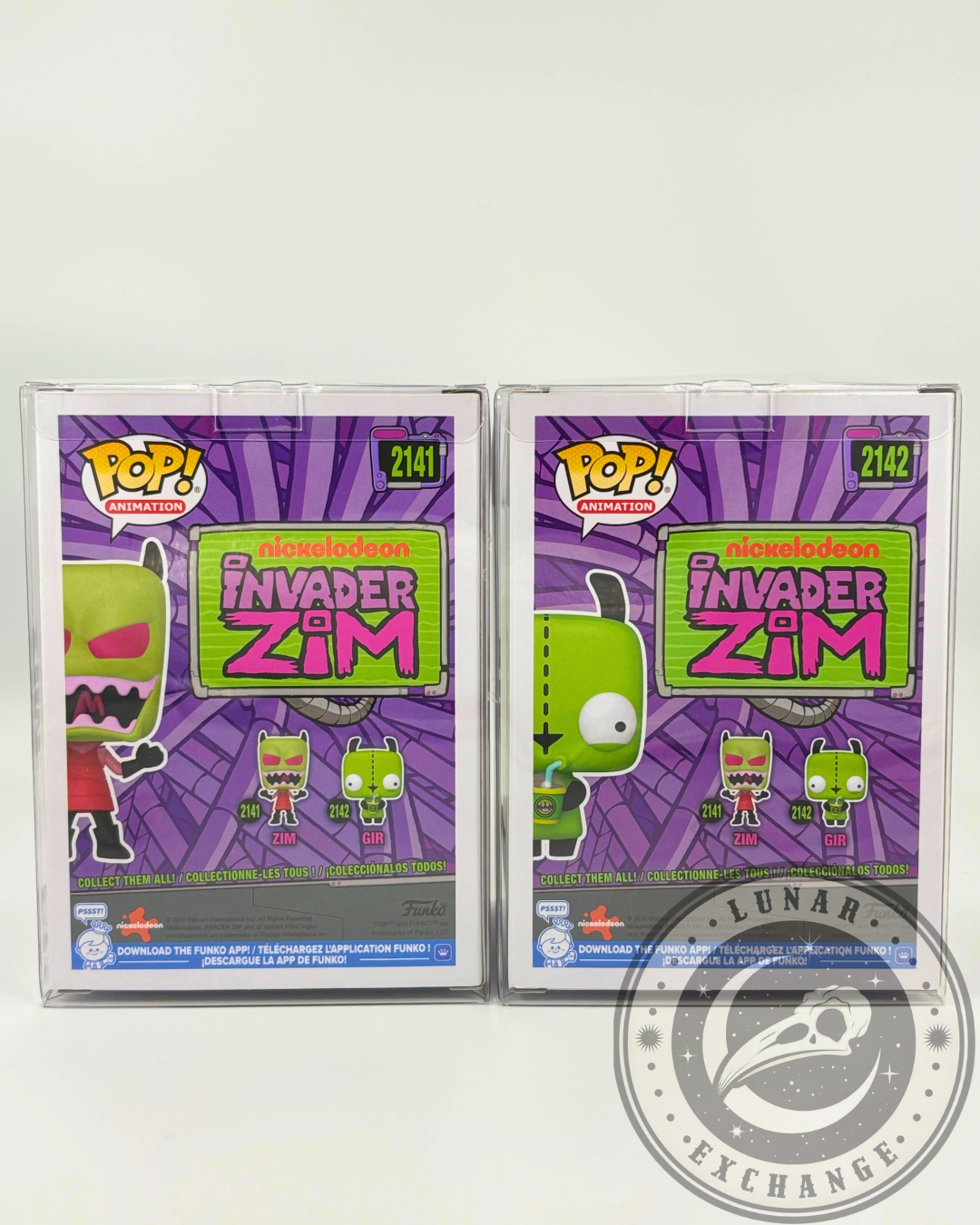 Invader Zim Funko Pop! Wave 3 Set of 2 – With Protector