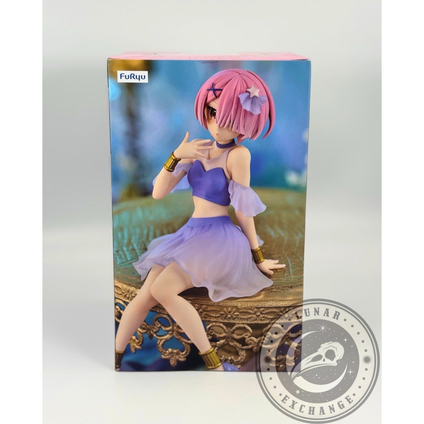 Re:Zero Ram Twinkle Party Noodle Stopper Figure – FuRyu