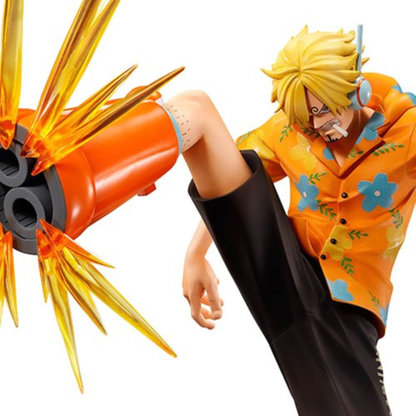 One Piece Sanji Burst of Energy Masterlise Expiece Ichibansho Statue