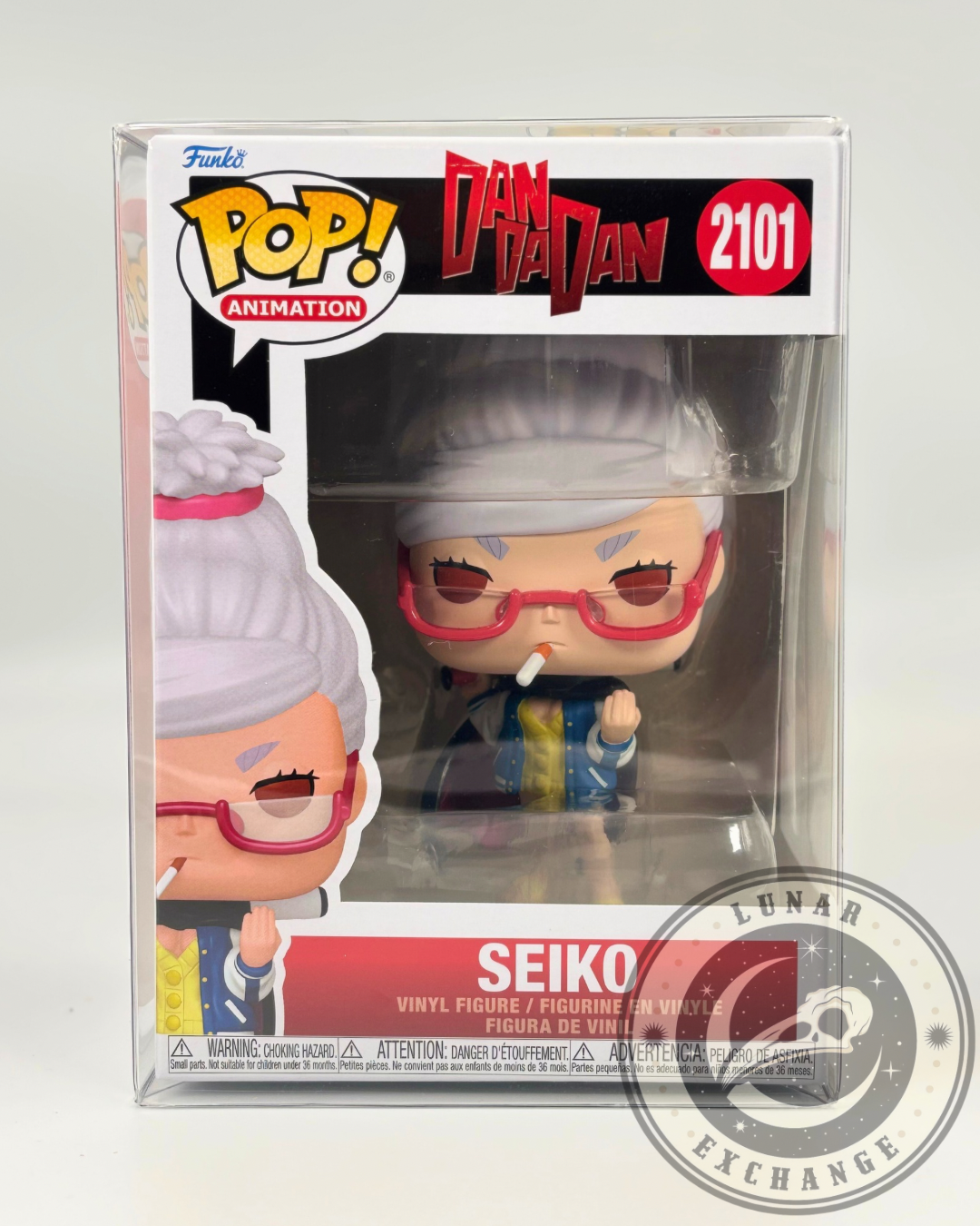 Funko POP! Animation Dandadan Seiko #2101 – Vinyl Figure + Protector (New)