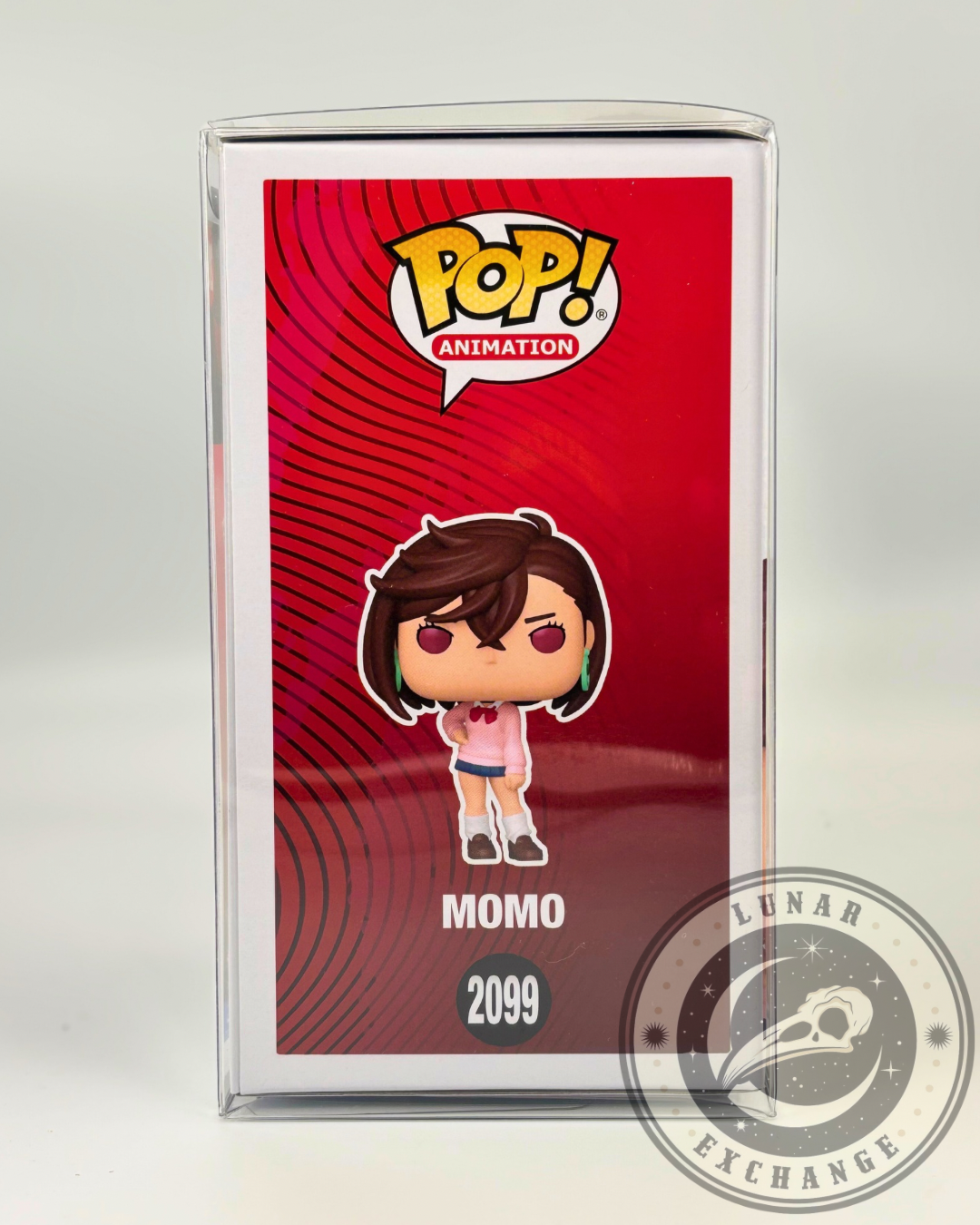 Funko POP! Animation Dandadan Momo #2099 – Vinyl Figure + Protector (New)