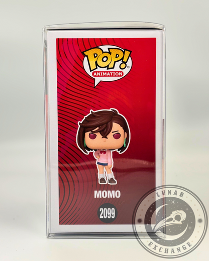 Funko POP! Animation Dandadan Momo #2099 – Vinyl Figure + Protector (New)